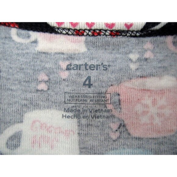 Vintage Girls Pajama Lot Toddler 4T Pink Purple Disney Carters Hello Kitty Y2K - Picture 8 of 16